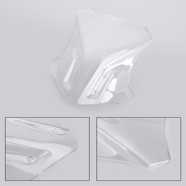 Parabrisas ABS para motocicleta de 1 pieza para BMW G310GS 2017-2022 transparente