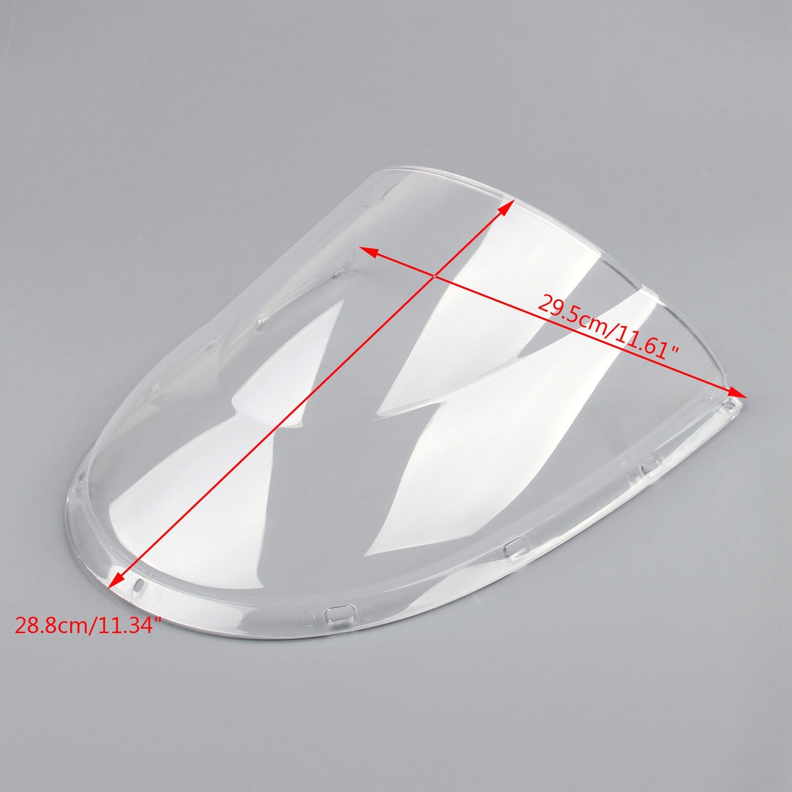 Windshield WindScreen Double Bubble For Ducati 748 916 996 998 94-02 White