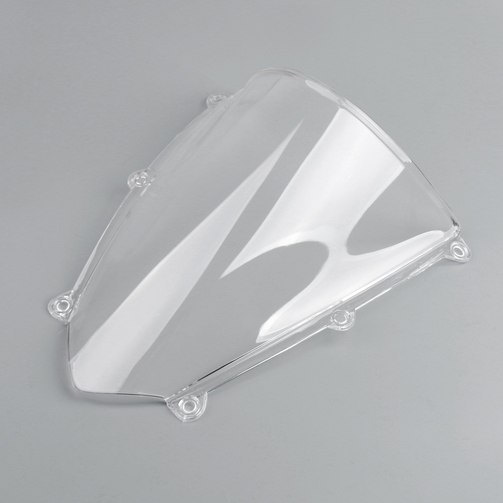 07-12 Honda CBR600RR parabrezza WindScreen Double Bubble bianco