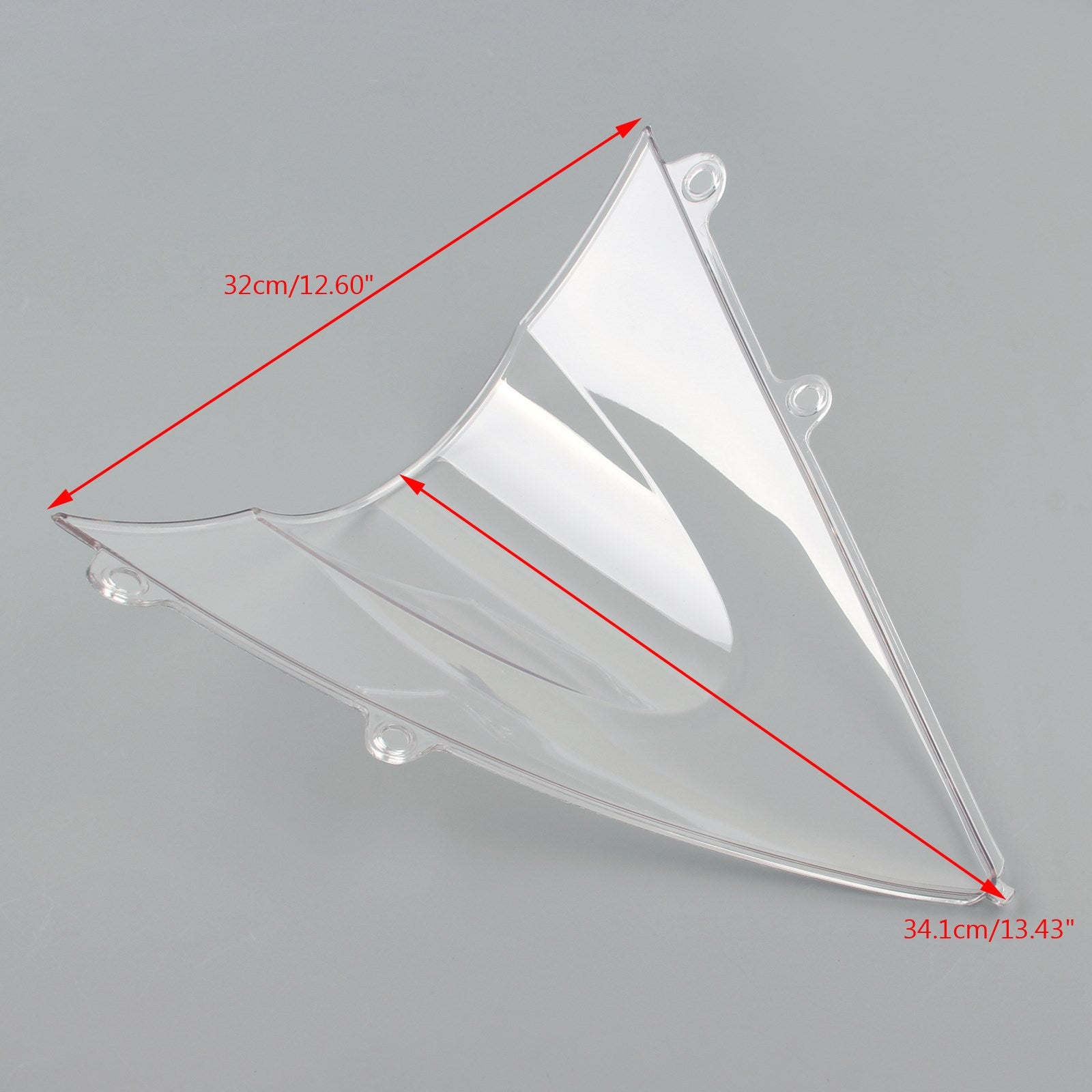 12-15 Honda CBR1000RR Windshield WindScreen Double Bubble Clear