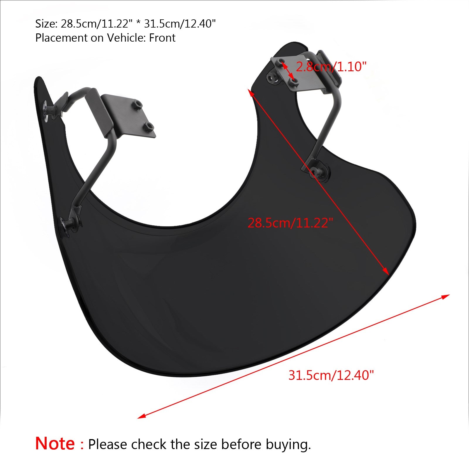 Kawasaki Z900RS 2018 ABS Windscreen Windshield Cafe Racer Wind Protector