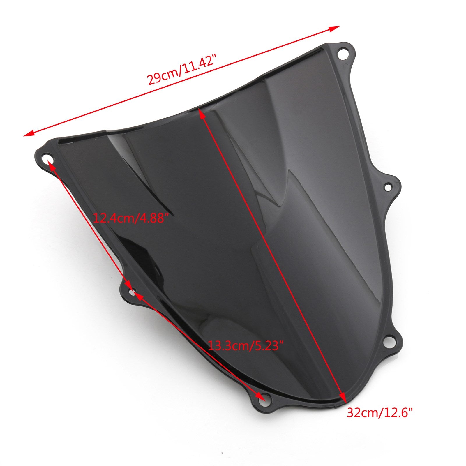 17-22  Suzuki GSXR 1000 GSXR1000 K17 Windshield WindScreen Black