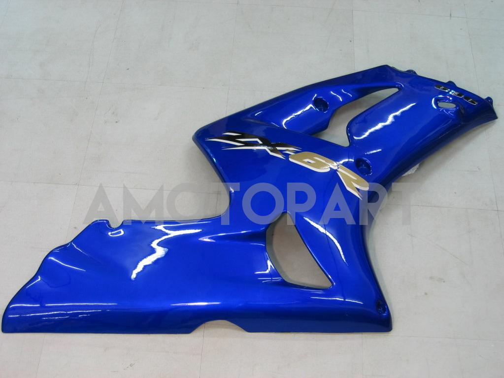 Amotopart 2003-2004 Kawasaki ZX6R Verkleidung G-Blue Kit