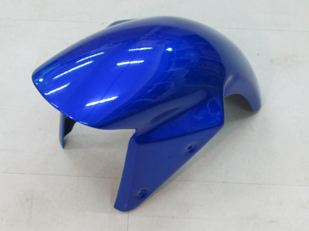 Amotopart 2003-2004 Kawasaki ZX6R Kit de carénage G-Bleu