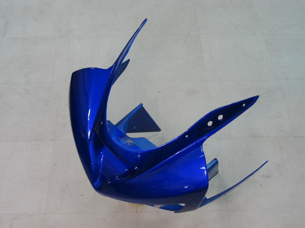 Amotopart 2003-2004 Kawasaki ZX6R Kit de carénage G-Bleu