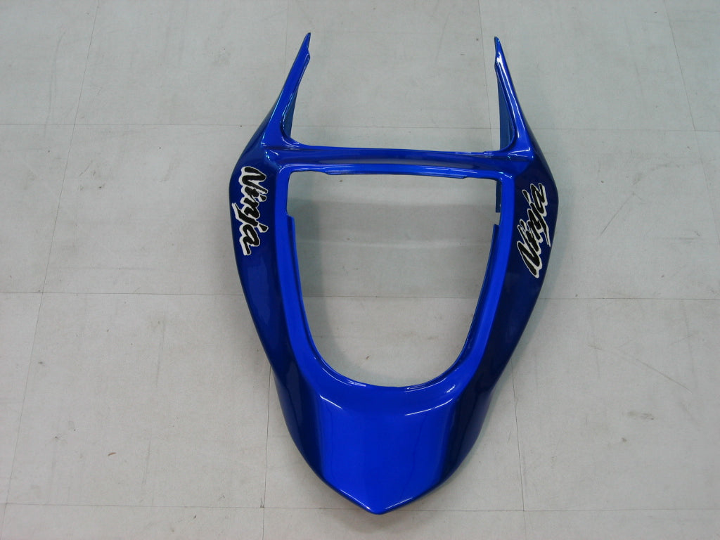 Amotopart 2003-2004 Kawasaki ZX6R Kit de carénage G-Bleu