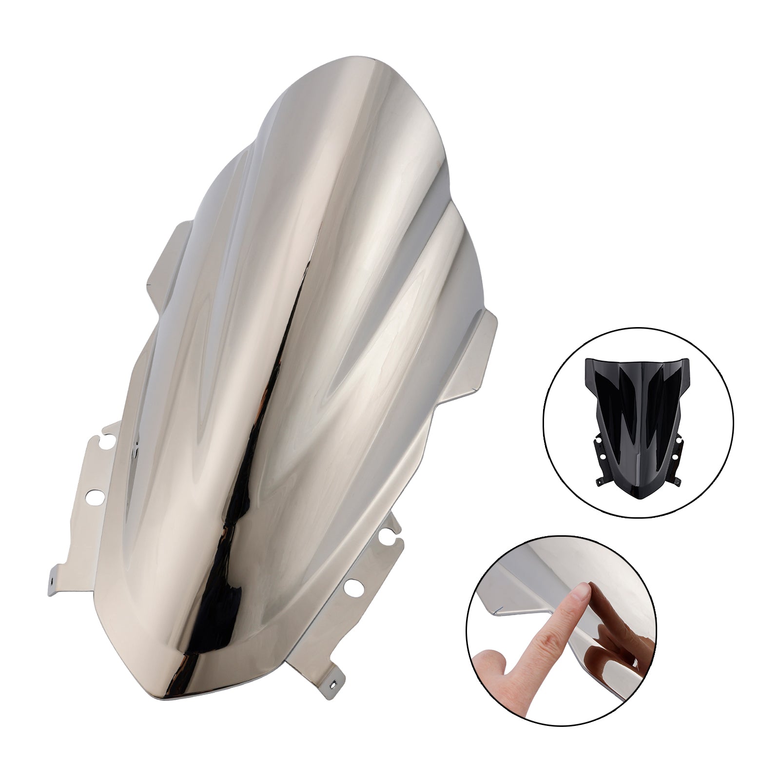 Daytona 660 2024-2025 Motorizador de parabrisas de motocicleta