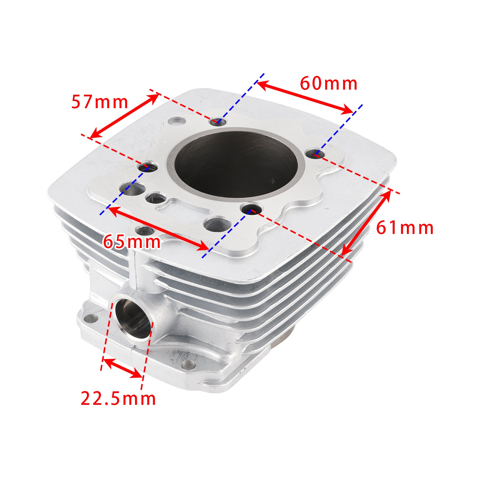 Chinese 200cc ATV Quad Dirt Bike Loncin CG200 Cylinder Piston Top End Kit