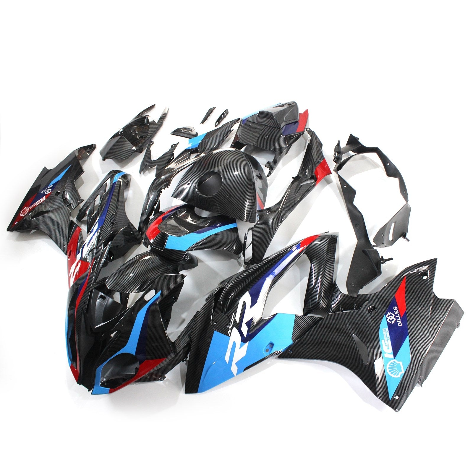 Amotopart 2017-2018 S1000RR S1000RR Carbon Fiber Pattern Fairing Kit