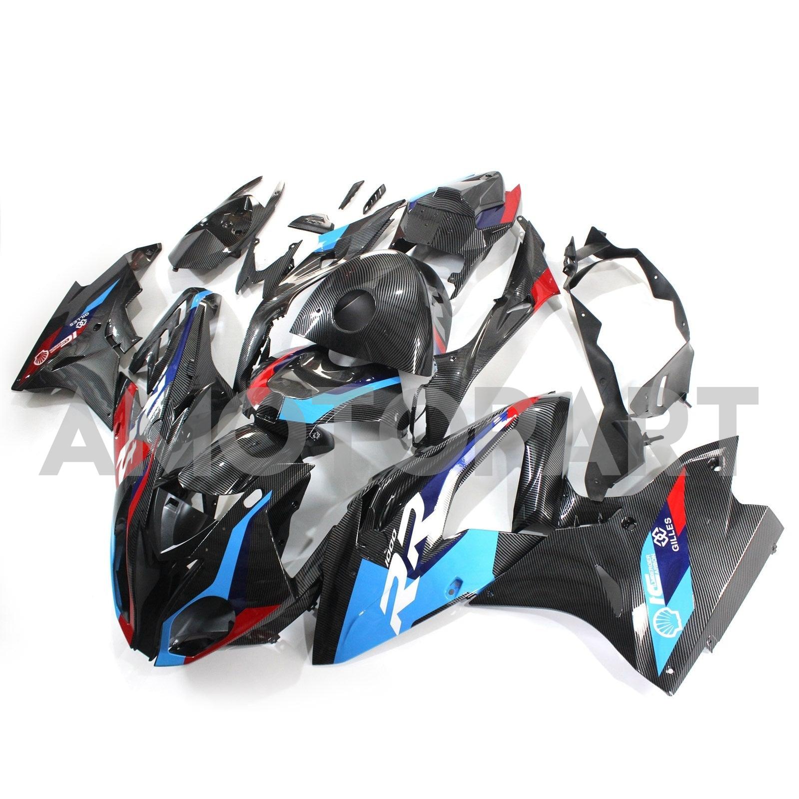 AMOTOPART 2017-2018 S1000RR Kit de carénage en fibre de carbone S1000RR