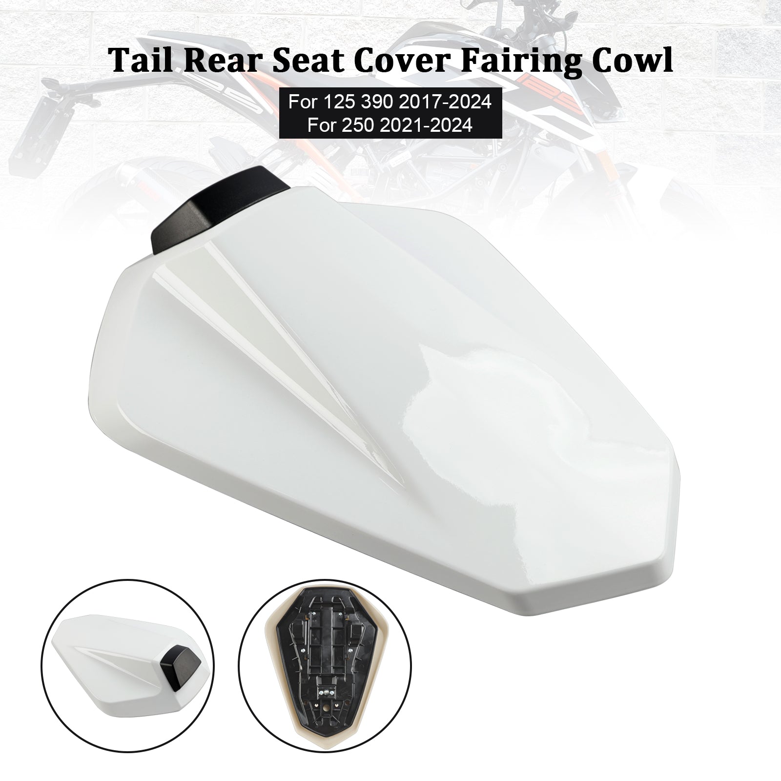 17-24 KTM 125 250 390 Tail Rear Seat Cover Fairing Cowl