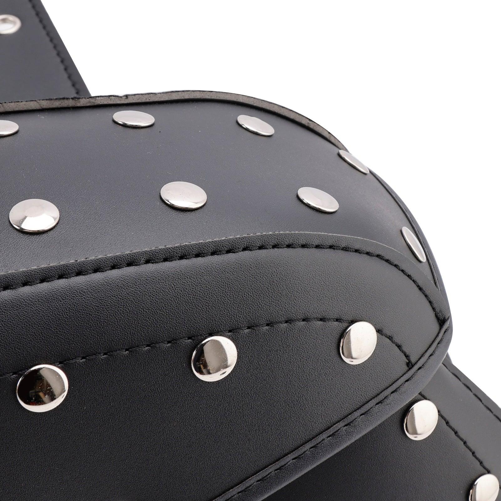 Tail Bag Side Saddlebag Tail Bag Luggage Pouch Storage Black 22L For Motorbike