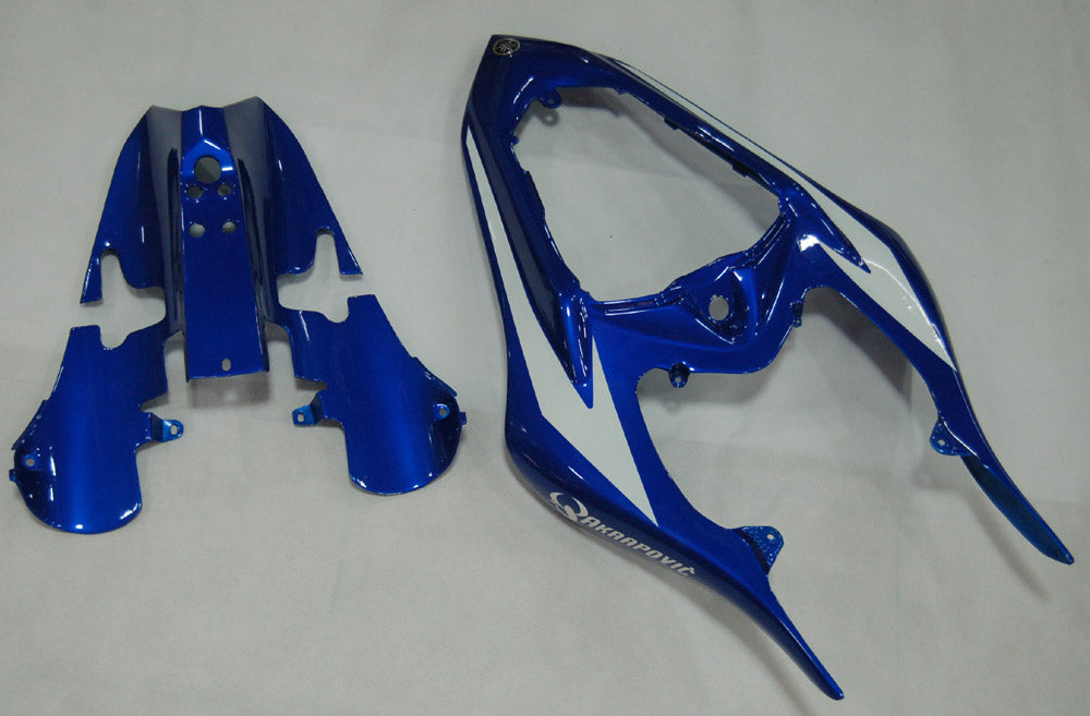 Amotopart 2007–2008 Yamaha YZF 1000 R1 blau-weißes Verkleidungsset