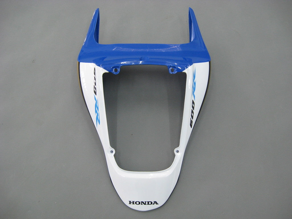 Amotopart 2007–2008 Honda CBR600RR Verkleidungsset in Weiß und Blau