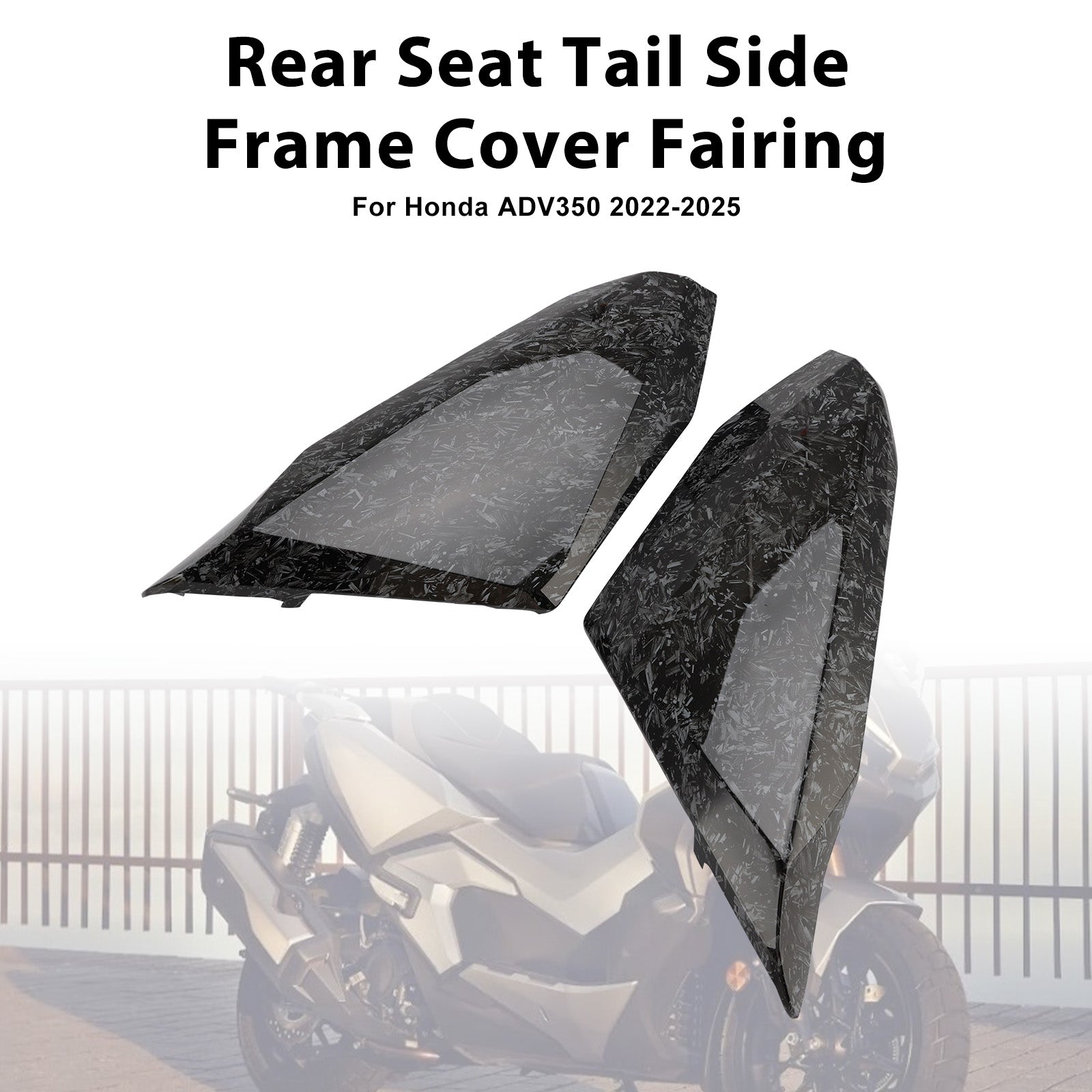 Honda ADV 350 2022-2025 Rear Seat Tail Side Frame Cover Fairing