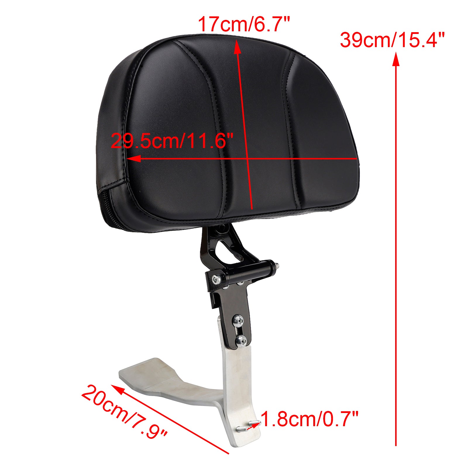 2008-2017 Can Am Spyder Rt Se6 Sm6 Se5 Driver Backrest Pad