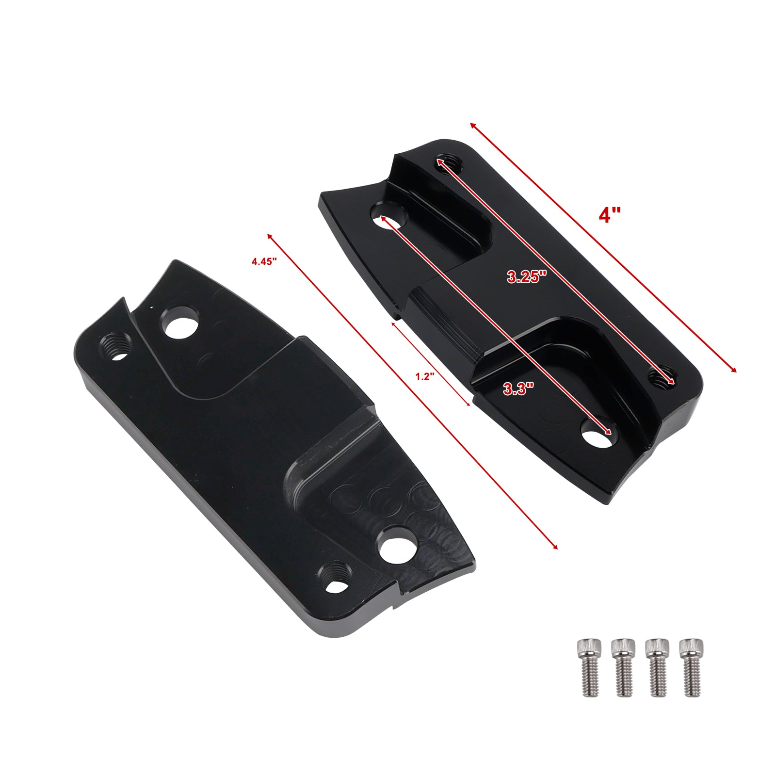 2014+ Touring Electra Street Glide Front 21" Fender Risers Bracket Spacer