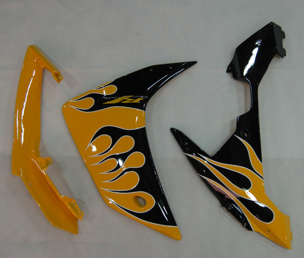 Amotopart 2007-2008 Yamaha YZF 1000 R1 Black&Yellow Fairing Kit