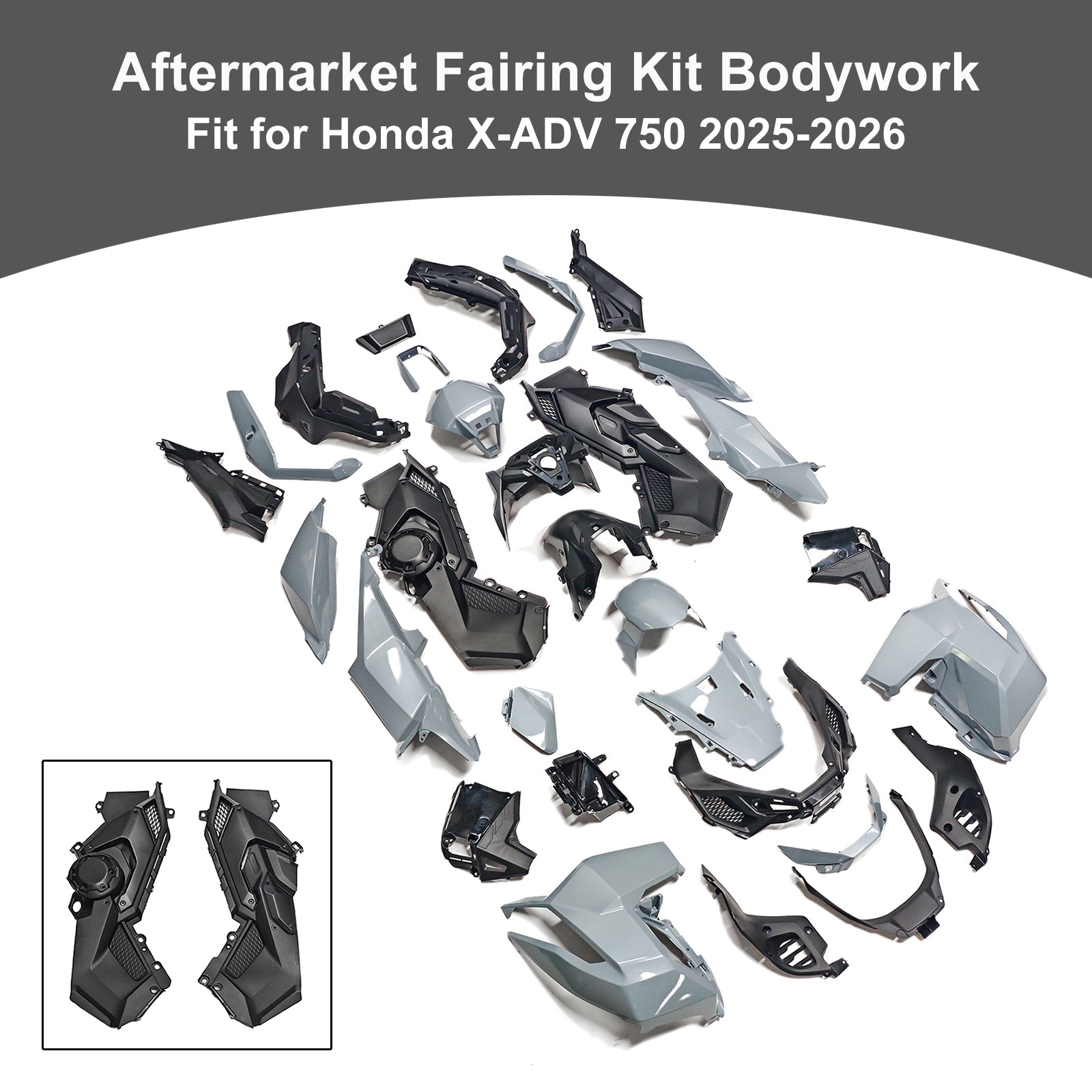 Amotopart 2025-2026 Honda X-ADV 750 Collection de kits de carénage