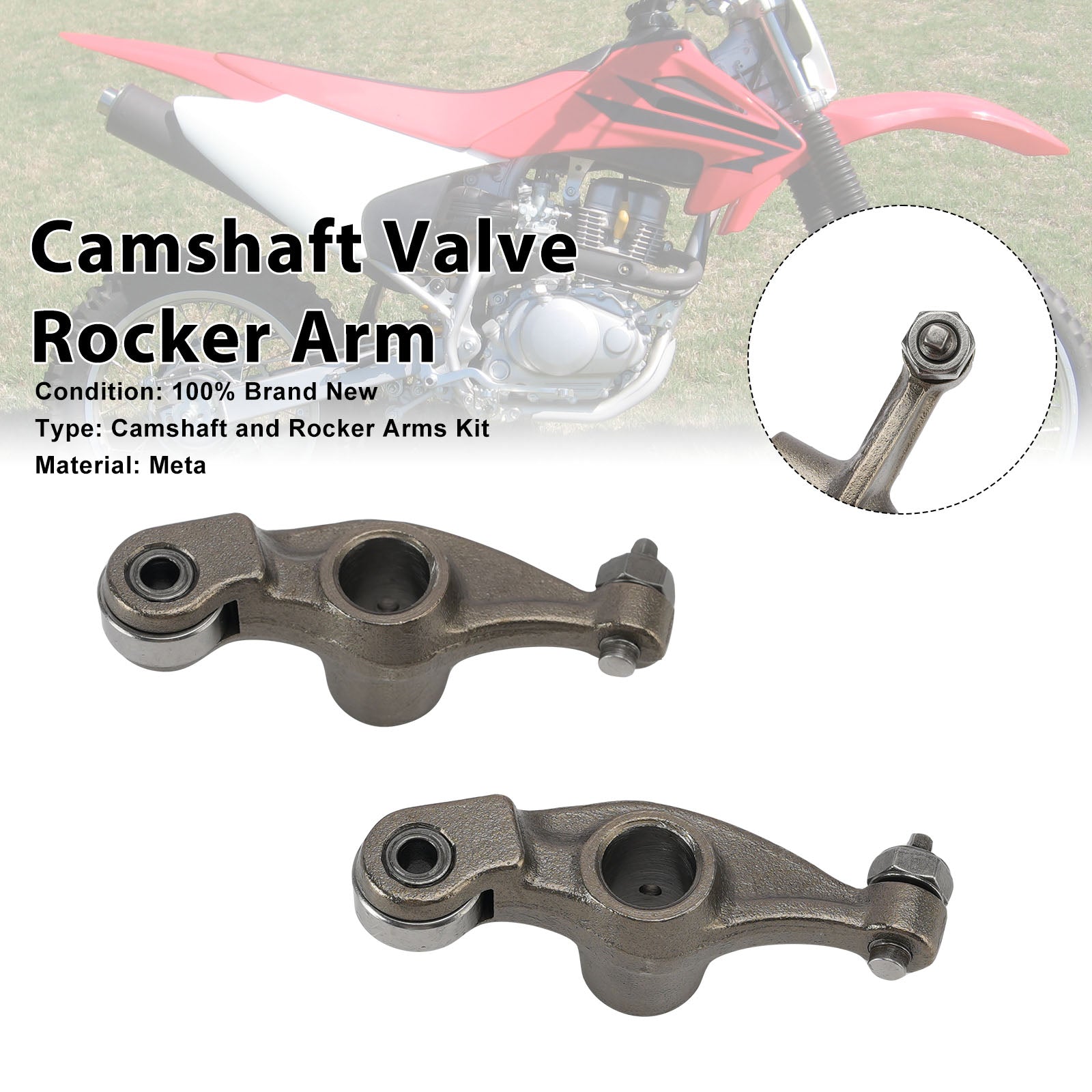 Bras de culbuteur de soupape d'arbre à cames Honda CRF150F CRF230F 2003-2019
