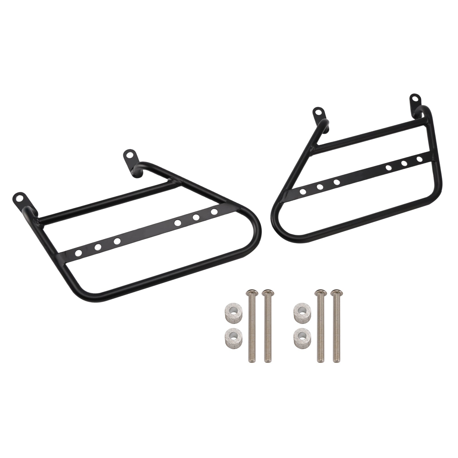 21-24 Meteor 350 Side Bag Racks Saddlebag Mounting Bracket Black Right