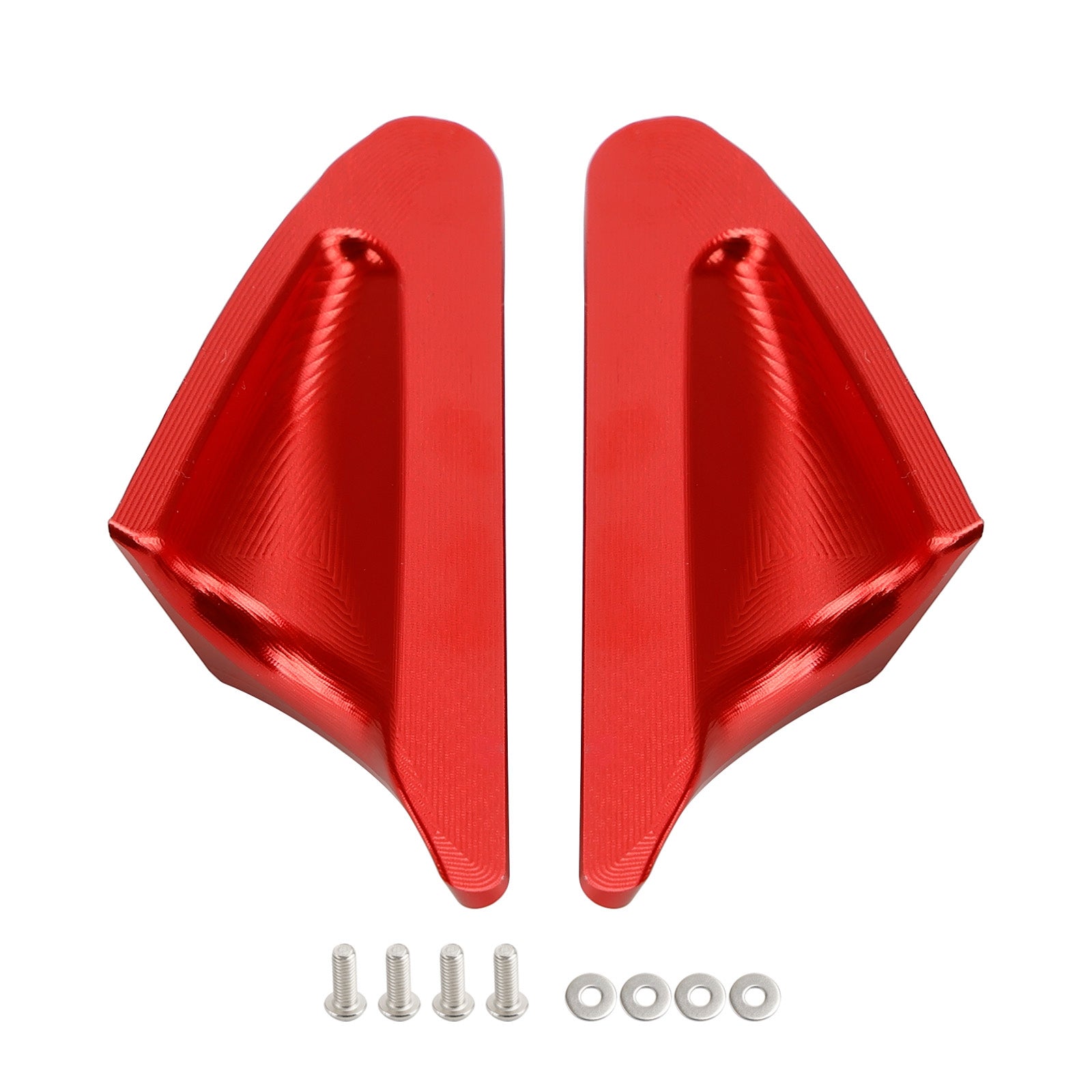 ALUMINUM REAR VIEW MIRROR HOLE CAPS FOR DUCATI 1199 899 PANIGALE 2012 > 2015