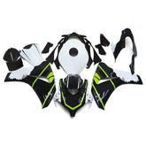 Kit carena Amotopart 2008-2011 Honda CBR1000RR nero e verde