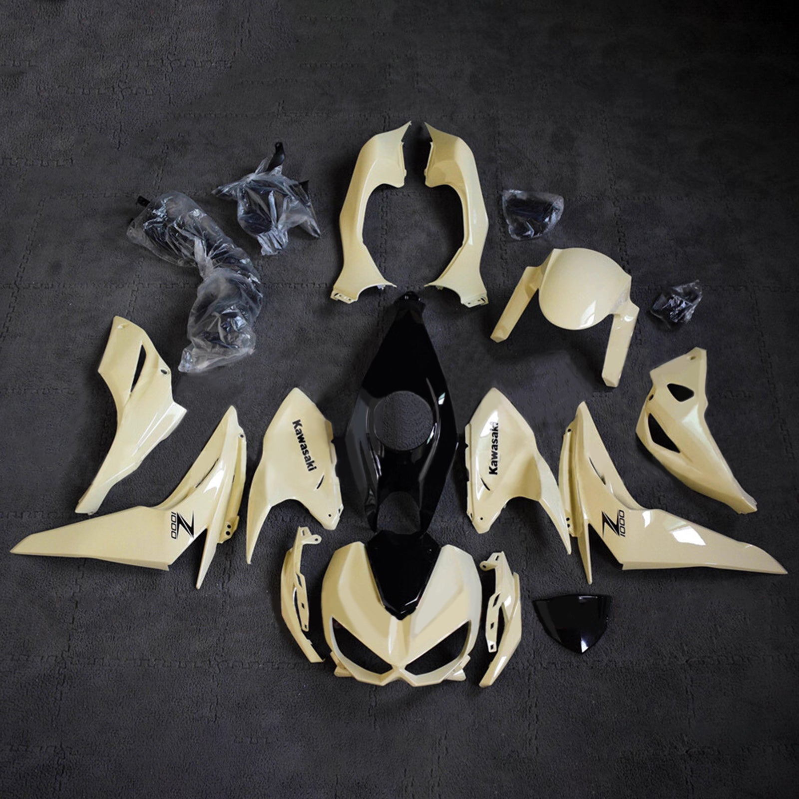 Amotopart 2014-2017 Kawasaki Z1000 lichtgele kuipset