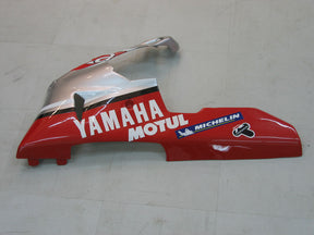 Amotopart 2000-2001 Yamaha YZF 1000 R1 Kit carena rosso e argento