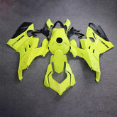 Amotopart Ducati Panigale 20-21 V4 V4S & 21-22 V4SP & 19-22 V4R Black Light Yellow Fairing Kit