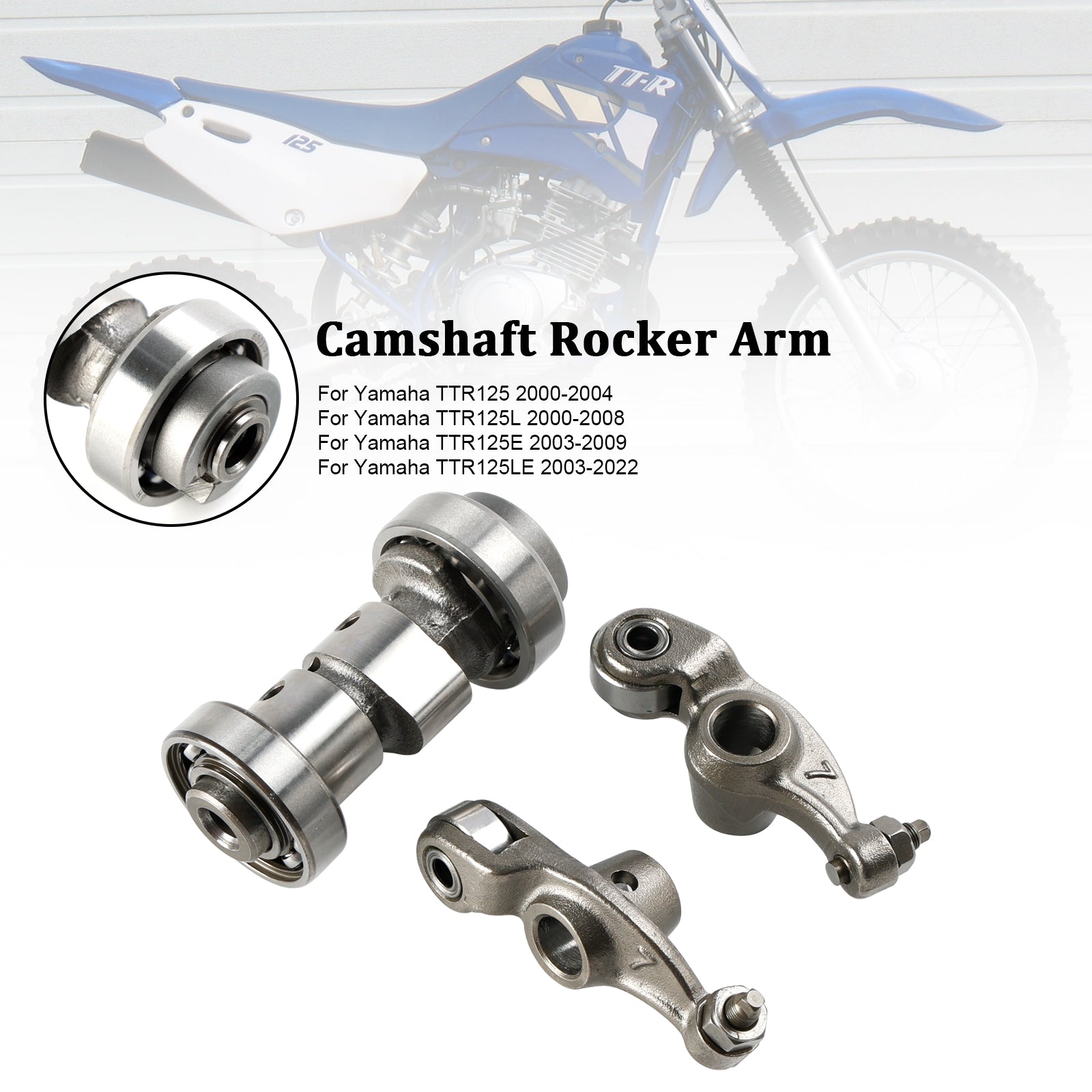 03-22 Yamaha TTR125 TTR125L TTR125E TTR125LE  Camshaft Rocker Arm