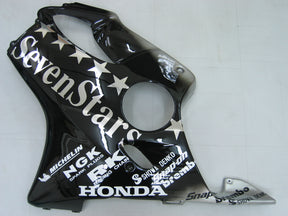Amotopart 2004-2007 Honda CBR600 F4i Nero con kit carenatura logo