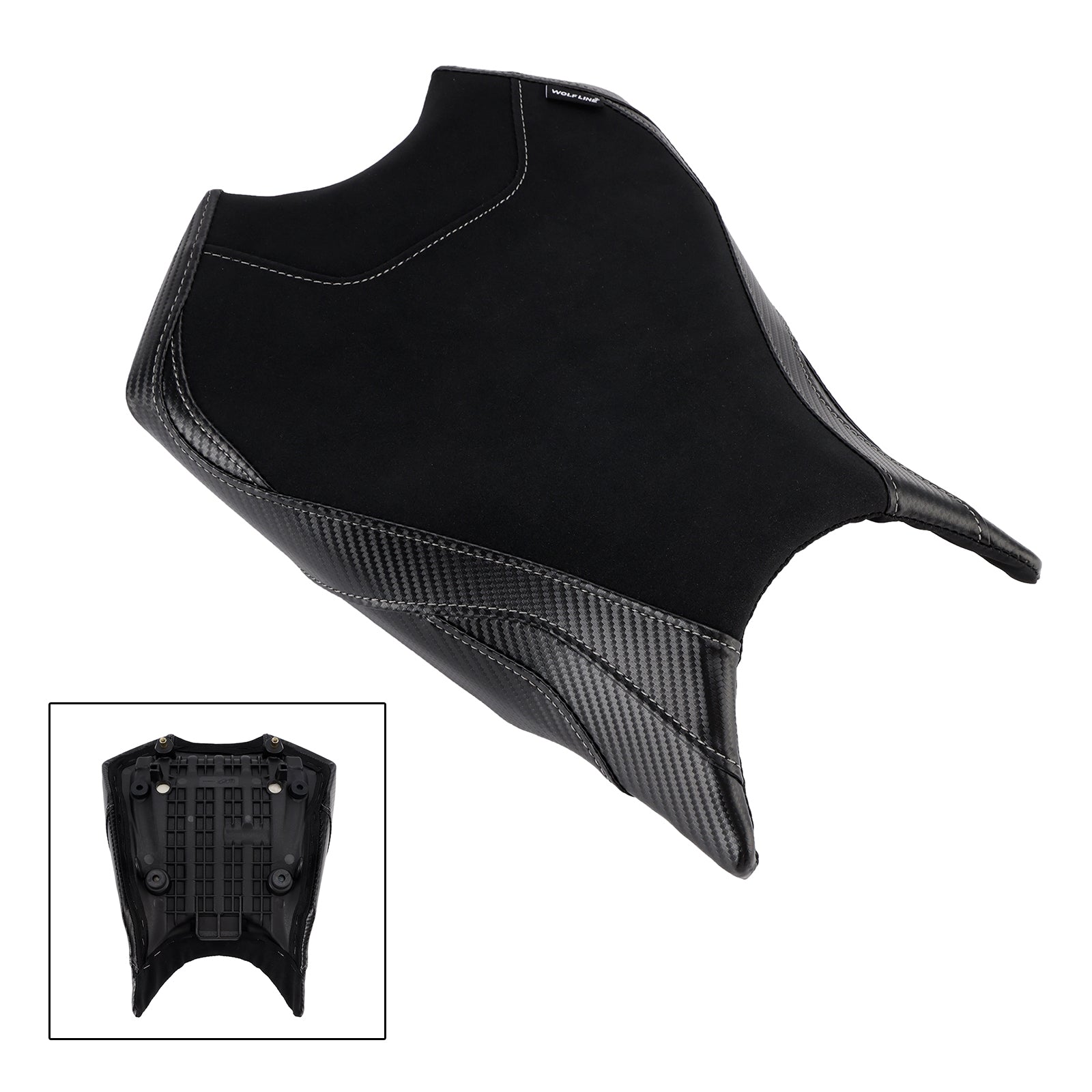 2017-2024 23 Honda Cbr250Rr Front Driver Raider Seat Pillion Saddle Multi BlueB