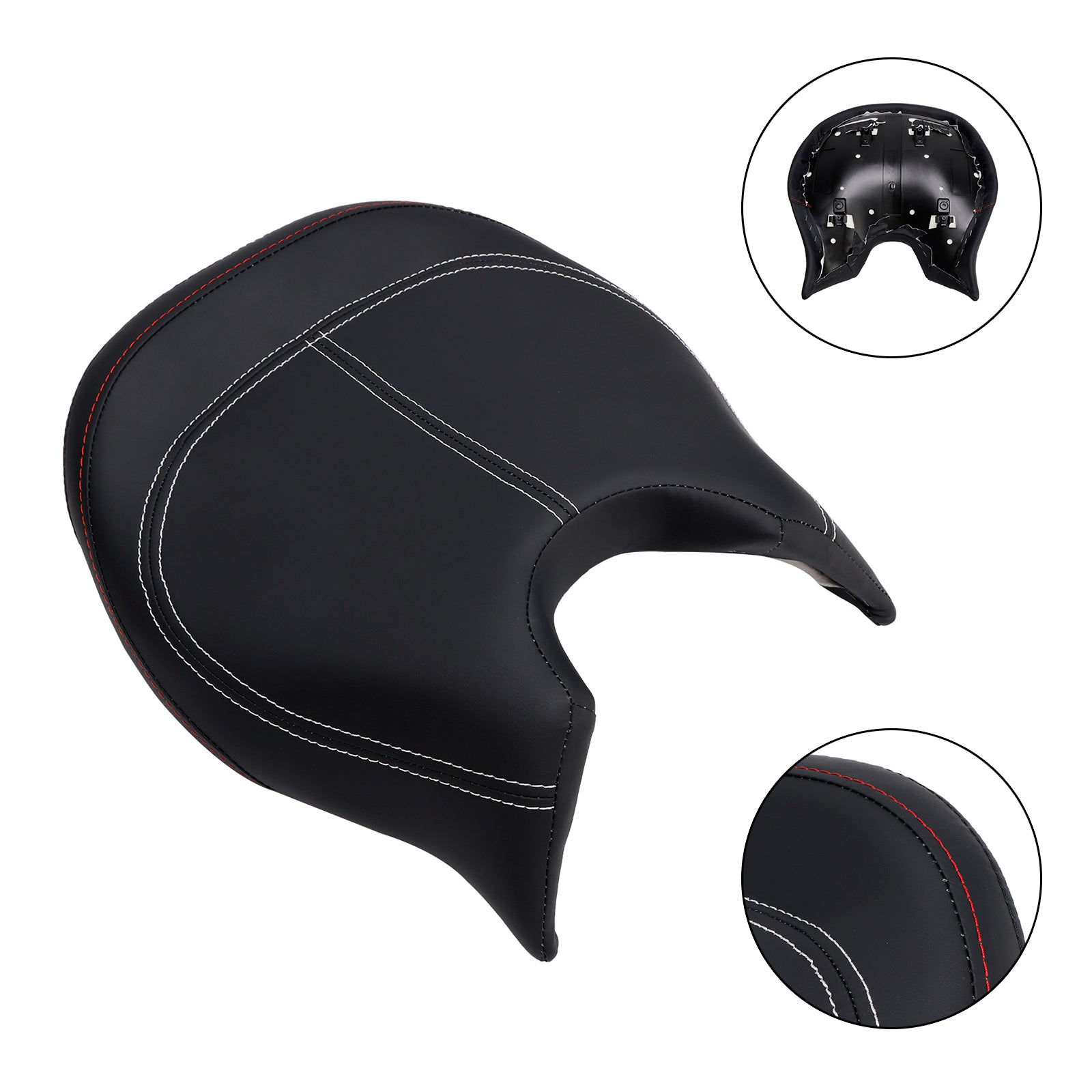 19-23 Can-Am Ryker 600 900 Front Driver Raider Seat Pillion Saddle Black