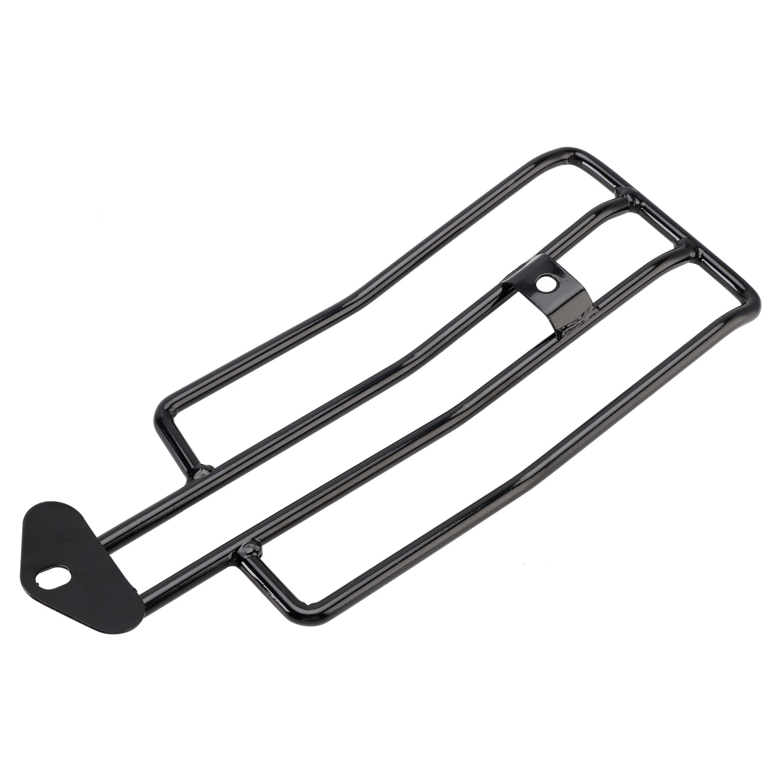 1985-2003 Sportster XL XLH 883 1200 Custom Black Solo Seat Luggage Rack