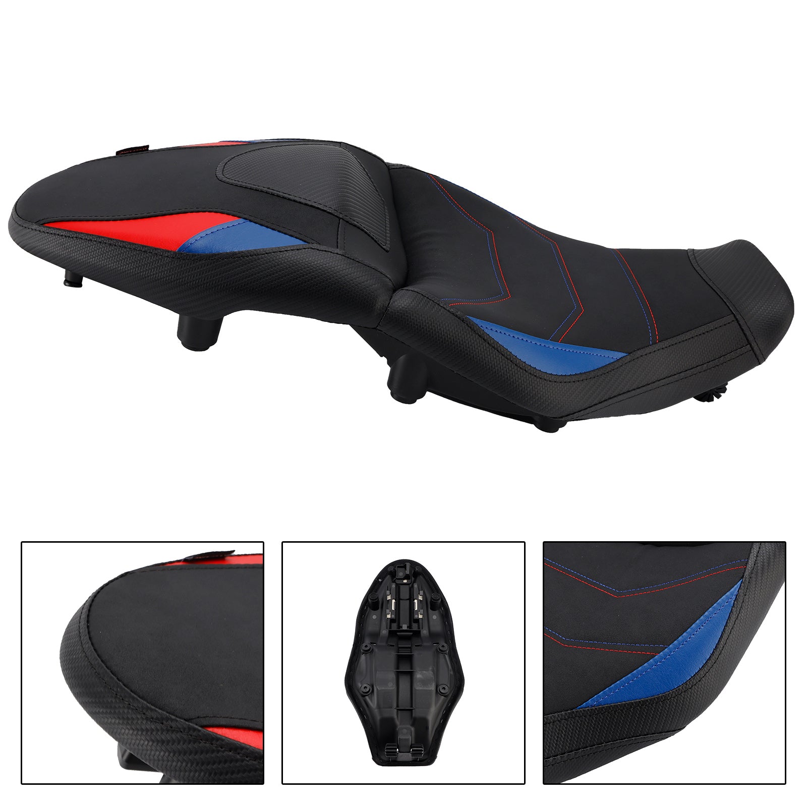 Rider Passenger Seat Front Rear Cushion +20mm For Bmw S1000Xr 20-26 M1000Xr