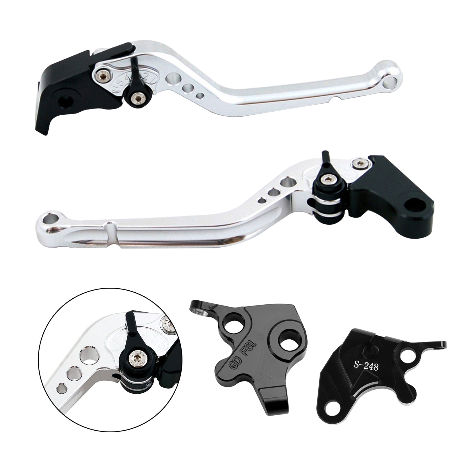 2008-2011 YAMAHA YZF R125 Long Clutch Brake Lever