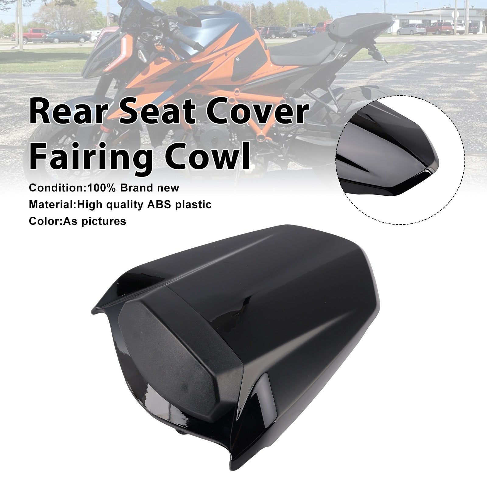 2014-2019 1290 Super Duke R Rear Pillion Seat Cover Fairing Cowl