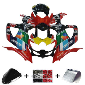 Amotopart 2008-2010 K8 GSXR 600/750 Suzuki Kit carena multicolore