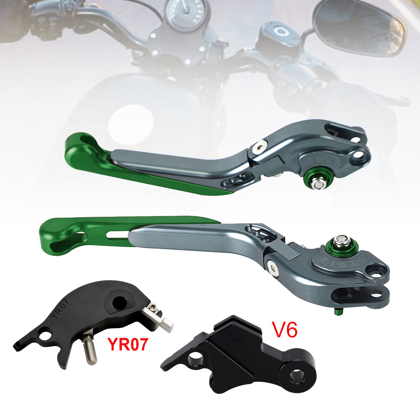 2024–2025 Yamaha XSR900 XSR900GP MT-09 verstellbarer Kupplungsbremshebel