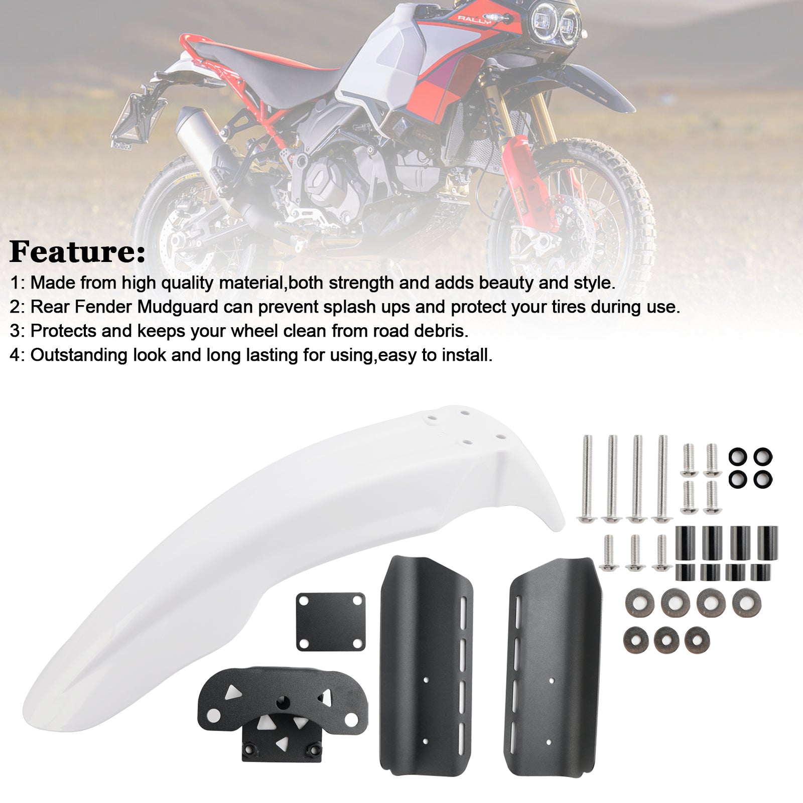 2022-2024 Ducati Desert X Front Fender Mudguard Fairing Cowl