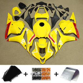 Kit carena Amotopart 2009-2012 Honda CBR600RR giallo rosso