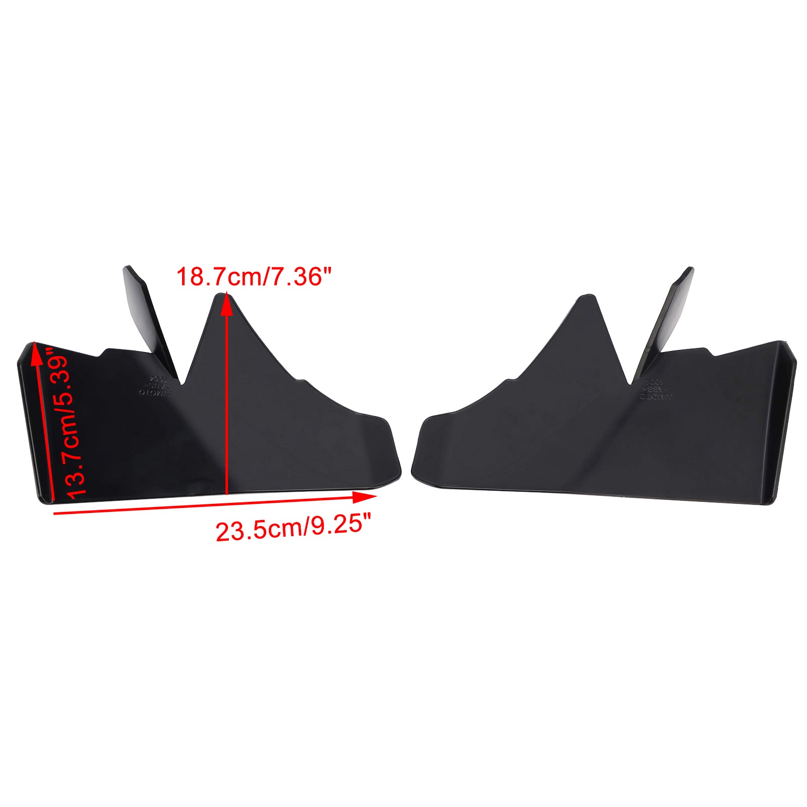 Aprilia RS457 2024 Air Deflector Spoiler Winglets Fairing