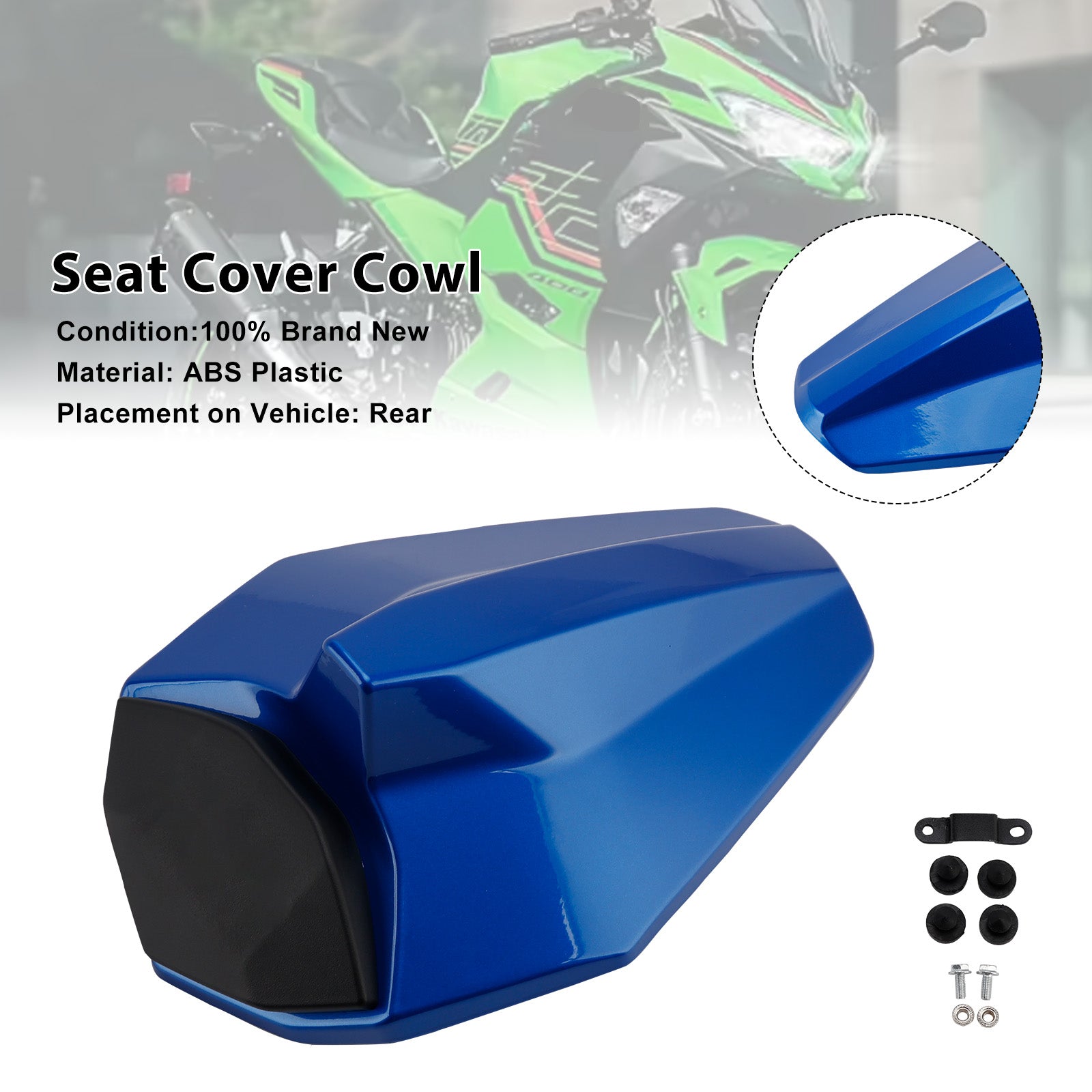 Kawasaki ZX25R ZX4R ZX4RR 20-25 Racing Tail Rear Seat Fairing Cowl