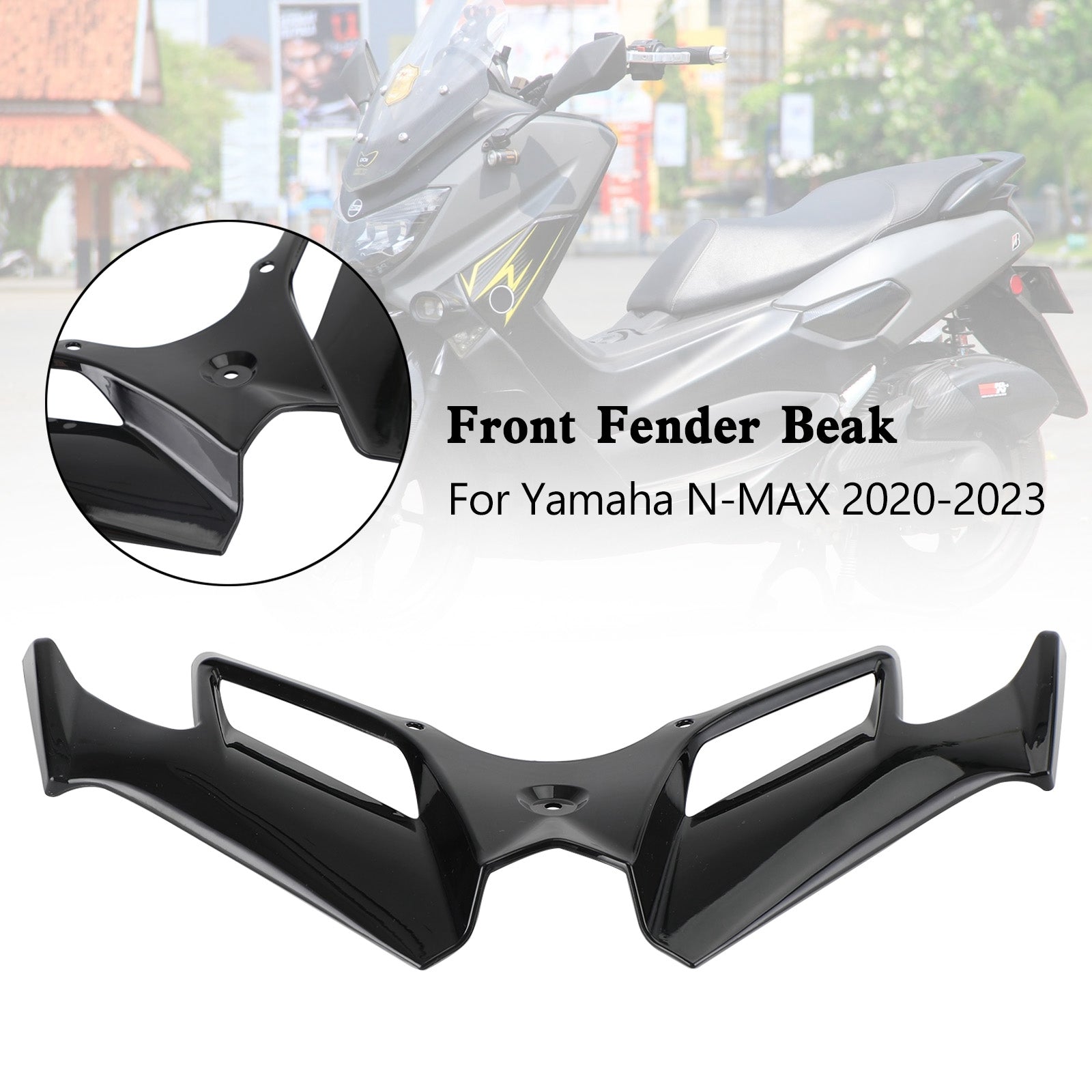 Front Fender Beak Nose Cone Extension For Yamaha N-MAX NMAX 2020-2023