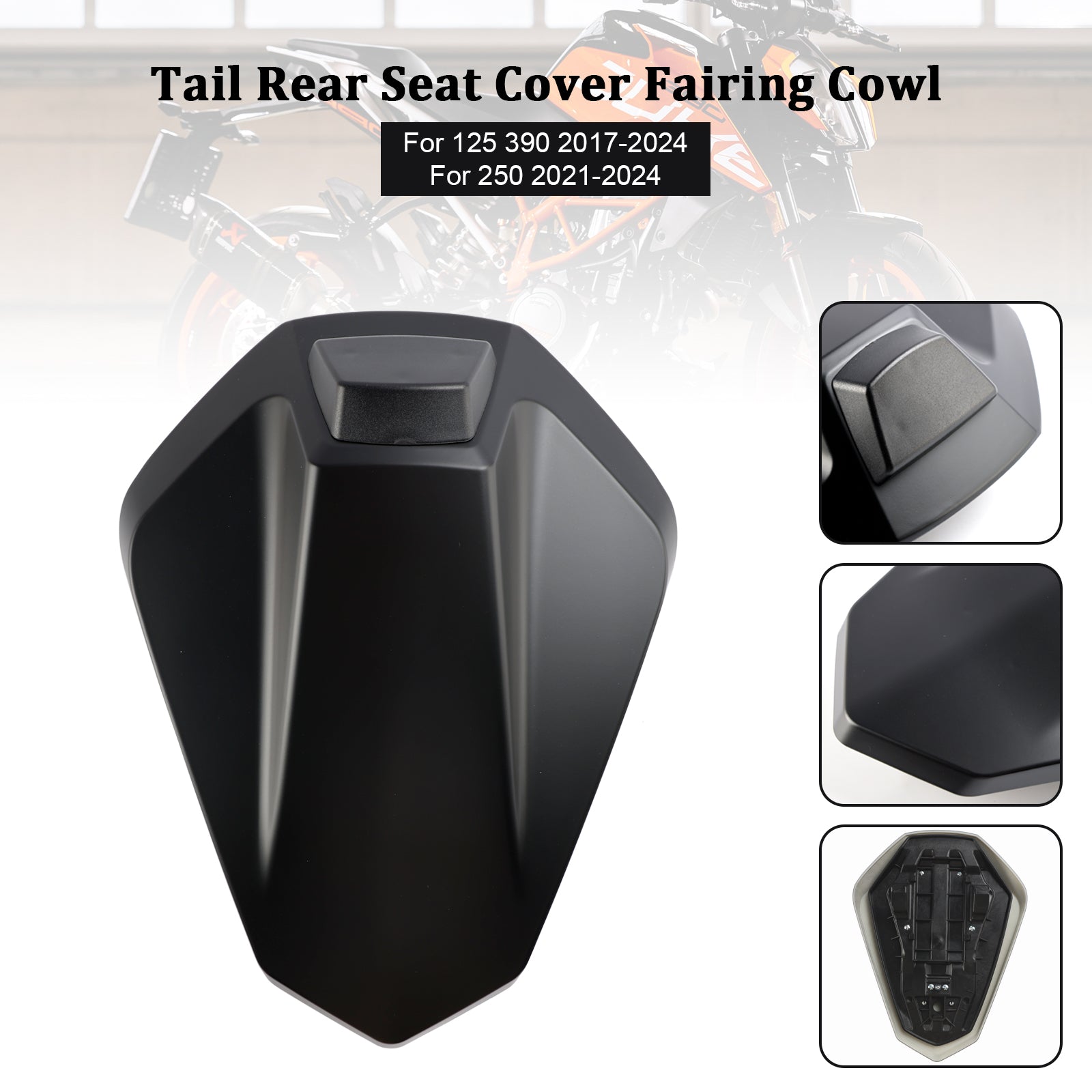 17-24 KTM 125 250 390 Schwanz Hinten Sitz Abdeckung Verkleidung Cowl