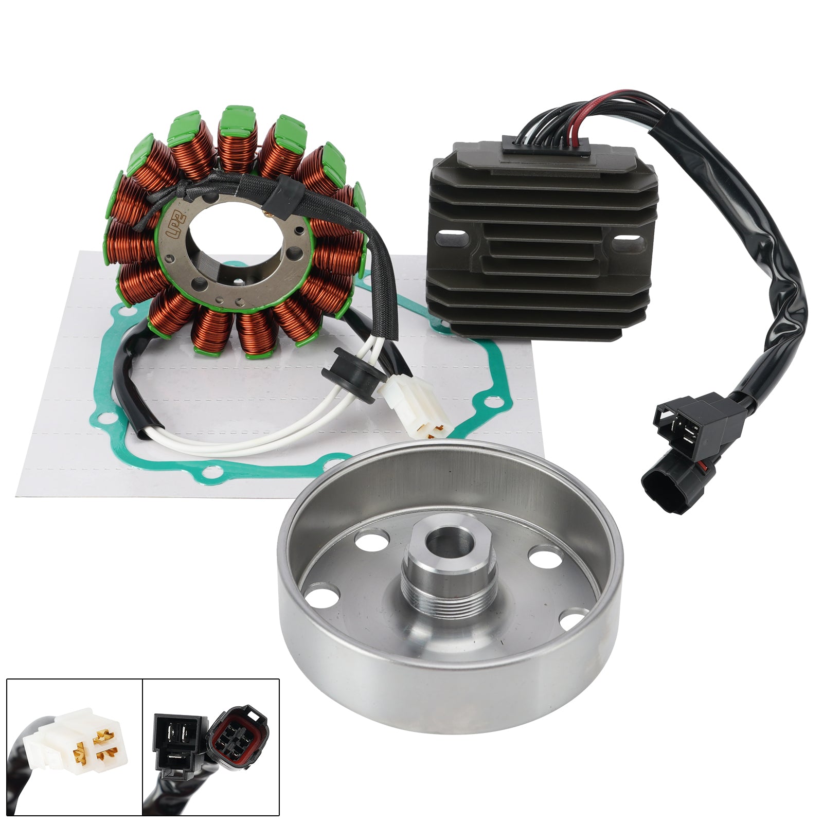 2007–2008 Suzuki GSX-R1000 Magneto-Rotor-Stator-Regler mit Dichtung