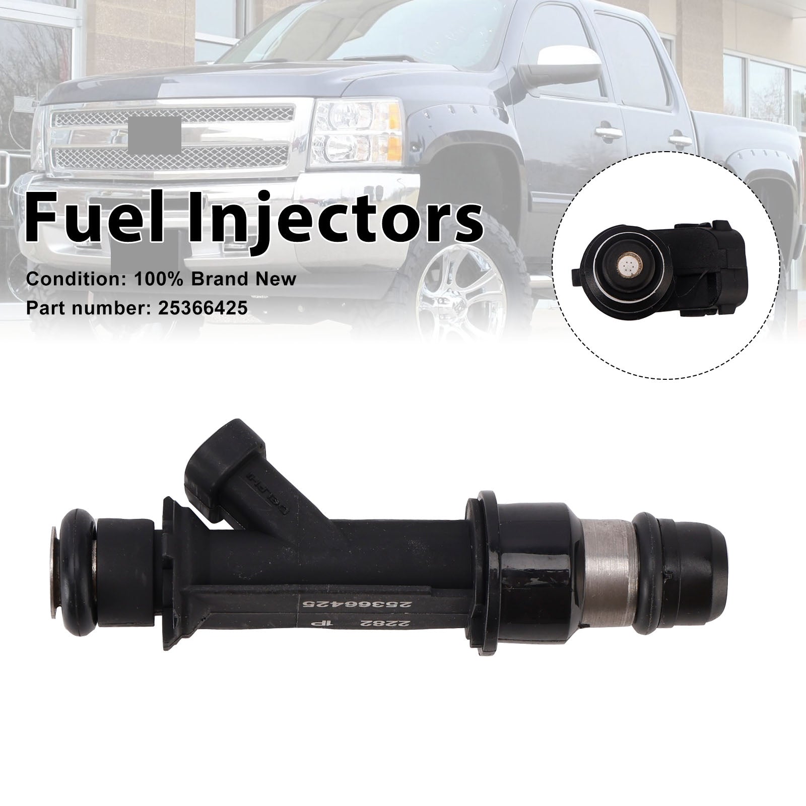 Injecteurs de carburant GM Industrial Marine 3000 I-4 LMX 25366425