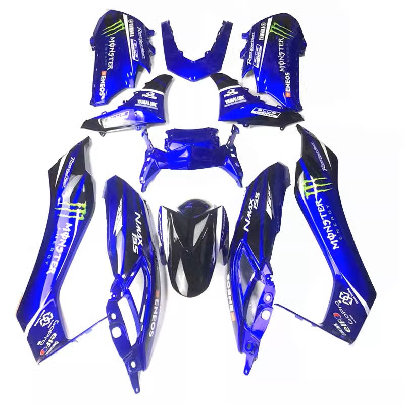 Amotopart 2020-2024 Yamaha NMAX 125/155/250 Blue Fairing Kit