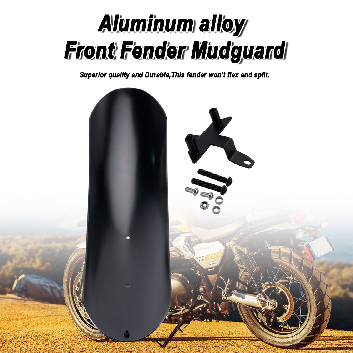 2026-2027 Street Scrambler 900 Extended Aluminum alloy Front Mudguard